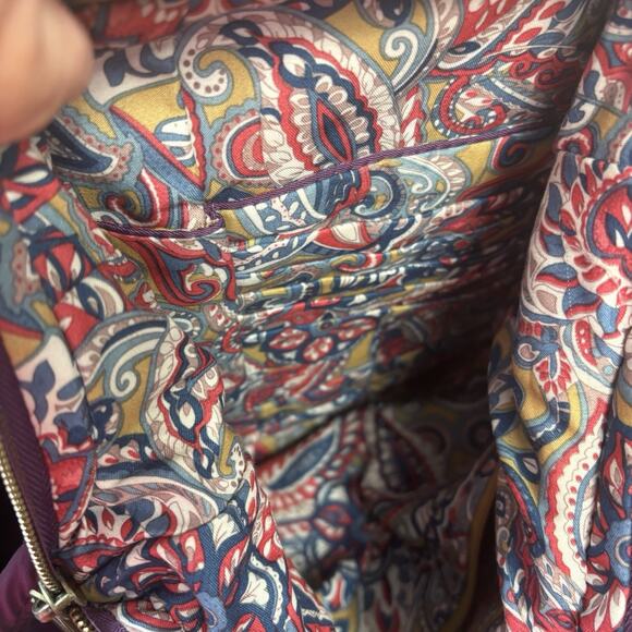 Travelon Womens Purse Purple Bag Anti Theft Crossbody - Picture 6 of 11